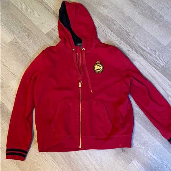 Ralph Lauren zip up hoodie - Picture 2 of 4